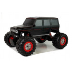 Terénne vozidlo 4x4 1:12 RC - čierne